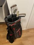 Golfbag inklusive 5 putters Ping Odyssey 