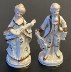 2st äldre figuriner i barock stil