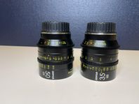 DZOFilm Vespid Prime FF 35mm och 50mm T2.1 EF mount