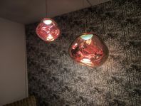 2st TOM DIXON Melt LED koppar 50 cm en mini melt 28