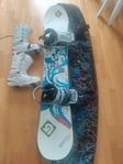 Burton boots, board, bag