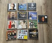 13 cd album varierande artister