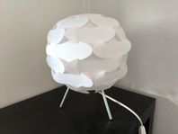 Golvlampa Bordlampa Table light lamp Fillsta vit white round