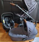 Britax smile 3 vagn och babyskydd