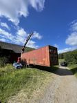 Container 40 fot Highcube, Elcentral, verkstadinredning