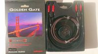 Audioquest ”Golden Gate” – analog RCA-kabel, 1,0m