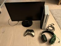 XBOX ONE S 500GB Paket med skärm och headset