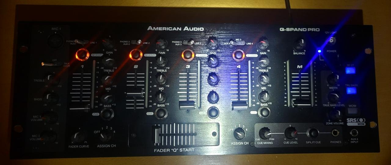 mixer American Audio Q-spand pro