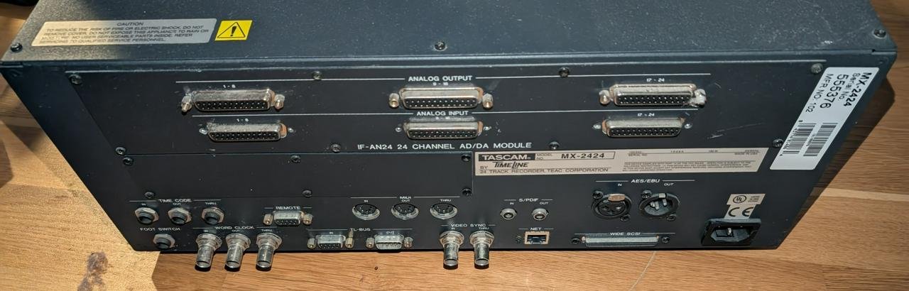 tascam mx-2424 24-Track 24-Bi...