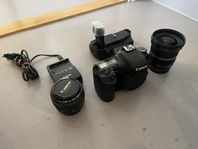 Canon EOS 7D med objektiv och tillbehör - Fint skick