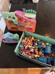 Littlest Pet Shops hus o flera figurer