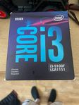 oanvänd Intel core i3-9100F processor