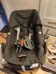 Maxi Cosi baby skydd + isofix + inlägg till barnvagn 