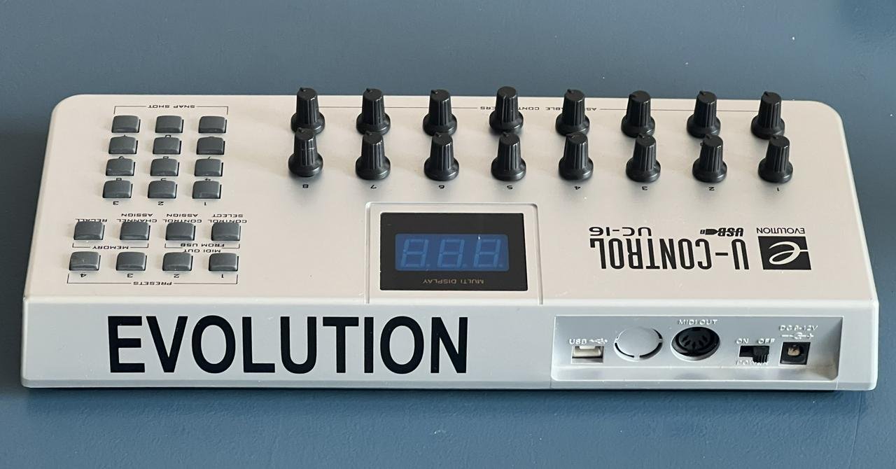 Evolution UC-16 U-Control USB...