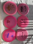 Disc golf set