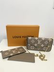 Louis Vuitton Felicie Pochette Crème