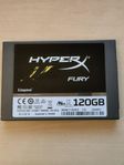 SSD disk HyperX FURY,  120 GB