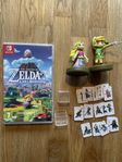 Zelda Links Awakening (Switch) + 2 st Amiibos + Amiibo-kort