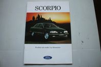 NY EXKLUSIVE FORD SCORPIO BROSCHYR