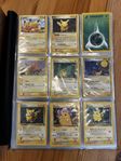 Gamla Pokémon 400+ kort 1995- 2017 med binder & box