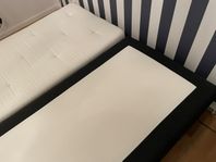 80 cm Resårmadrass, 2 st Ikea + Jysk