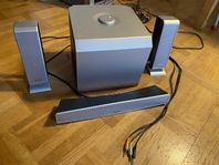 Datorhögtalare - DELL WL6000, med subwoofer