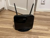 D-Link DWR-953 (plats för Sim-kort) + WiFi förstärkare