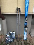 Full set of ski from Salomon