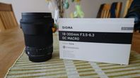 Sigma 18-300mm F3.5-6.3 DC Macro OS HSM (Canon