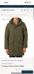 Peak Performance Typhon parka forest green storlek S 