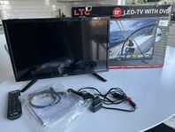 LTC LED-TV 22’ med inbyggd DVD