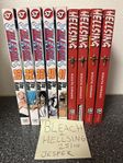 Bleach & Hellsing Manga