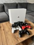 PlayStation 4 Pro-paket 1TB med 16 Spel & 5 Kontroller