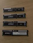 corsair XMS DDR 3 (2x2gb) 4 st