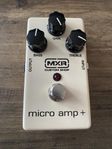 MXR custom shop, micro amp +