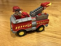 Paw Patrol hundar - Marshall / Rubble / Rocky - Med fordon