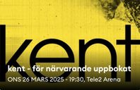 KENT 6st Ståplatser 26 mars 2025