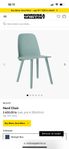 5 st muuto nerd chair matstol stol + 1