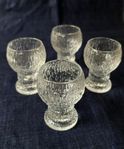 Iittala Kekkerit 4 snapsglas