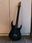 Ibanez rgix20feqm-sbs (sapphire blue sunburst) Iron Label