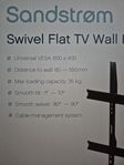 swivel flat tv wall bracket, søndstrom