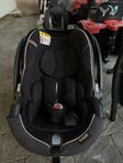 Babyskydd inkl modul (BeSafe, Isofix)