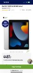 iPad 9th gen (64gb) silver