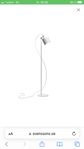 Design lampa Silo Zero golvlampa i vitt