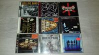 CD skivor -ALICE IN CHAINS, SOUNDGARDEN, ENTOMBED, SEPULTURA