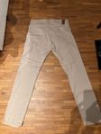 Beige byxa slim fit fr Luigi Fusaro