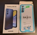 Samsung Galaxy A15 5G 128Gb ny + nya tillbehör