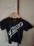 Zone svart t-shirt, storlek 120