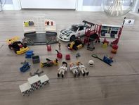 Playmobil Porsche Gt3 och gokart