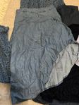 Stort jeans denim paket tjej dam xxs xs s m kjol klänning 